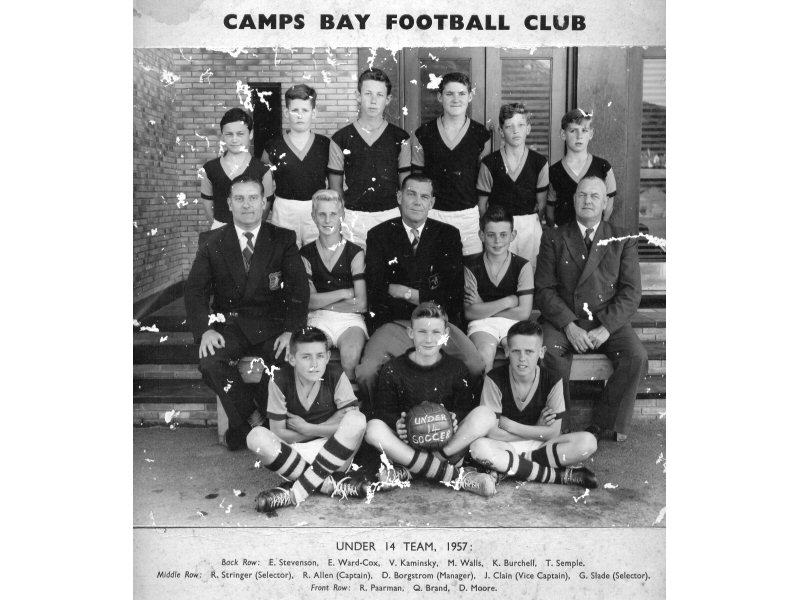 Under 14 Football Team, 1957