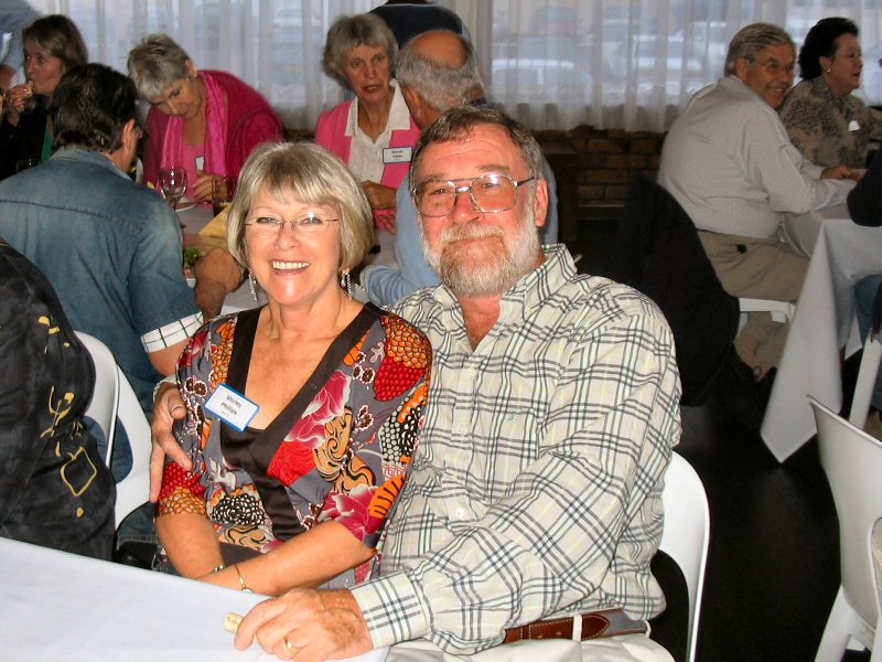 Shirley Phillips and Gilbert Ludlam