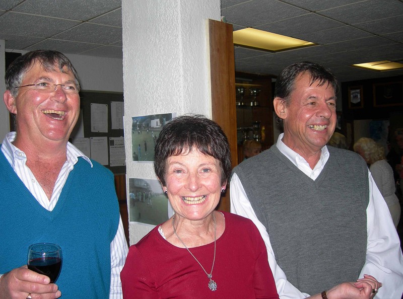 Geoff Davidson. Dorothy Ritchie, and Shane Ashcroft