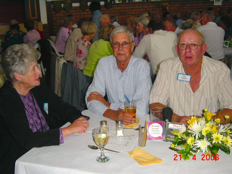 Emmy Bus, Dick Vogt, and Tony Campion