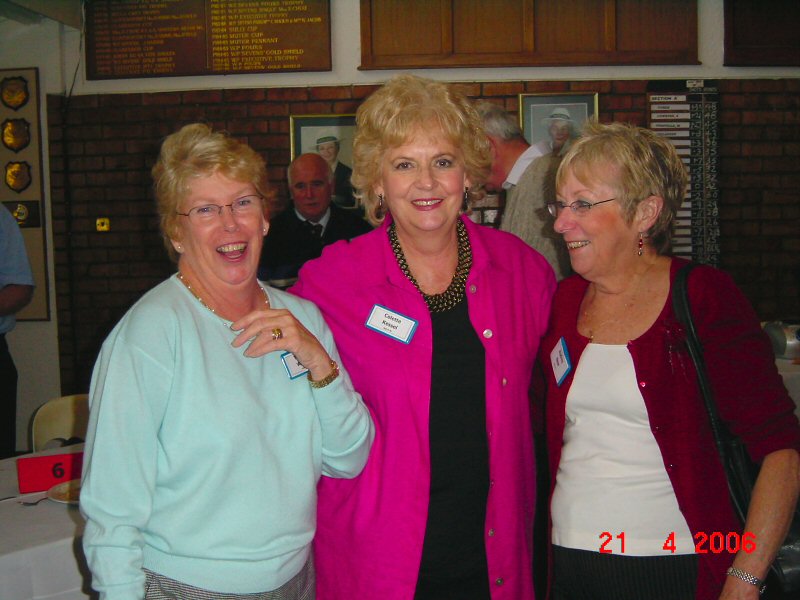 Yvonne Wright, Colette Kessel, and Audrey New