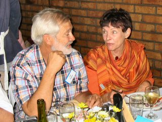 Les Geater and Ingrid Baumgarten
