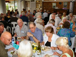 Keith Burchell, Bruce Seymour, Wally Young, Frans Sturdon, Morna du Plessis, and Vrenelli Werthmuller