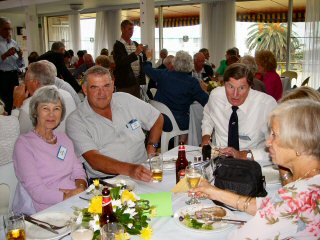 Kay Dowdle , Martin Coetzee, Joe McIntyre, and Carole Birkett