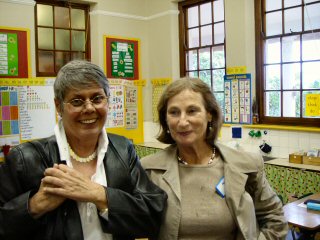 Patty Krause and Marion Daws
