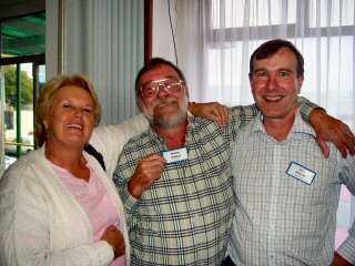 Carol Collinson, Gilbert Ludlam, and John Mitchell