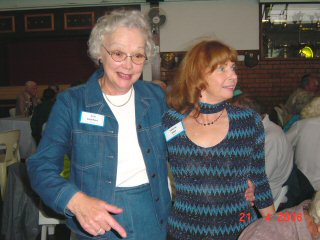 Anne Lockhart and Valerie Keet