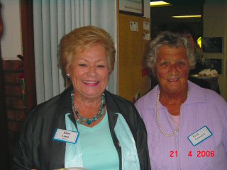 Aline Lowe and Rose Symmonds