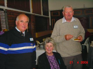 Billy Ledingham, Emmy Bus, and Peter Erlangsen