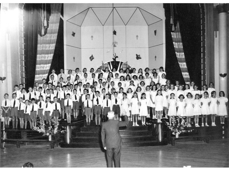 School Concert at the Rotunda, 1952