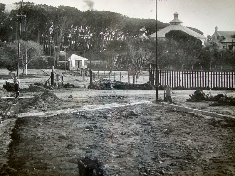 Park Avenue at the time of the flood, 1918.