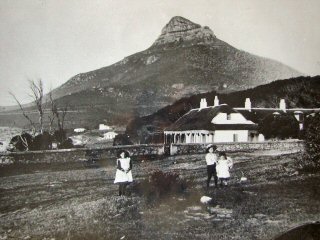 The Homestead from the site of the Camps Bay senior school.