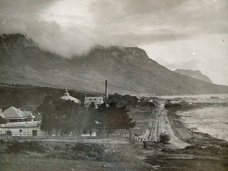 The main road at Camps Bay about 1905.